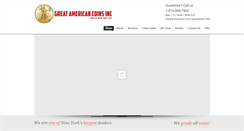 Desktop Screenshot of greatamericancoins.com